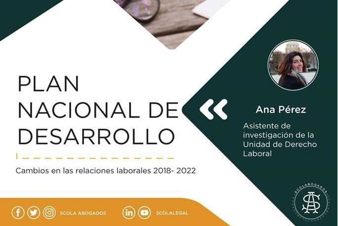 Plan Nacional de Desarrollo