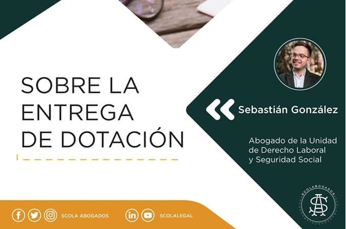 Sobre la entrega de dotación