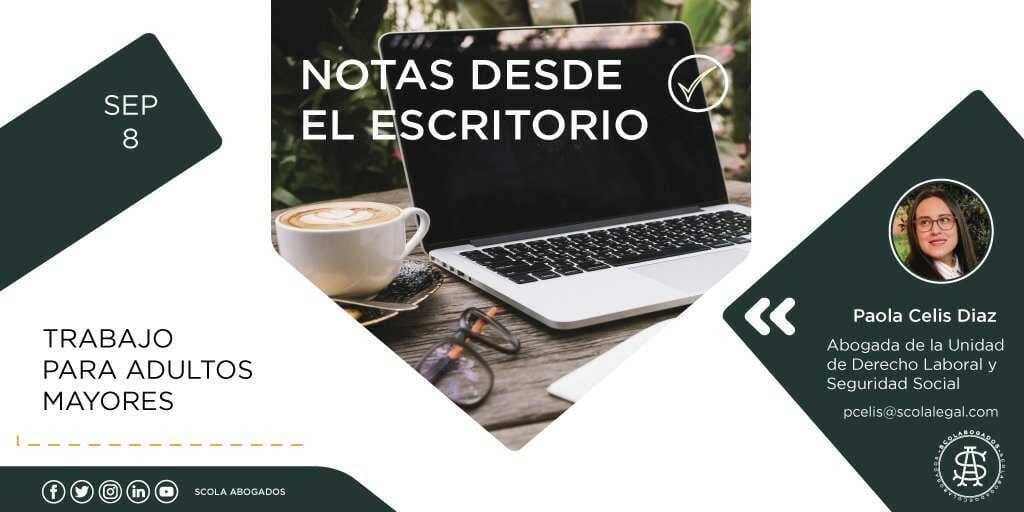 Trabajo para adultos mayores