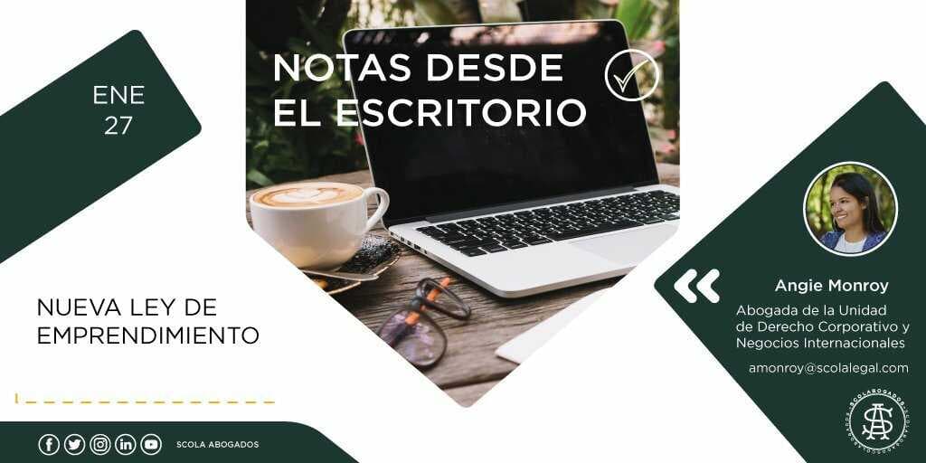 Nueva ley de emprendimiento