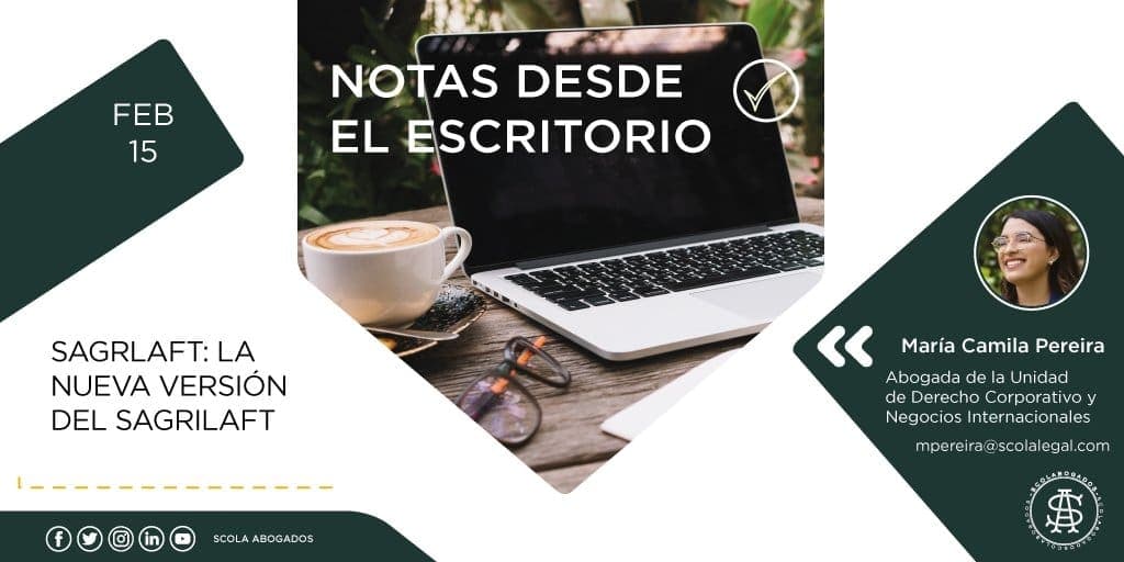 SAGRLAFT la nueva versión del SAGRILAFT