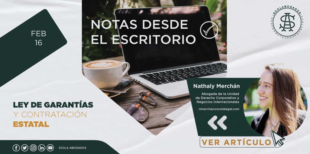 Ley de garantías y contratación estatal