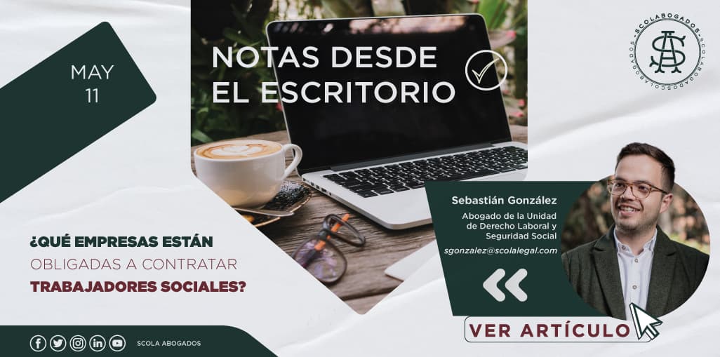 ¿Qué empresas están obligadas a contratar trabajadores sociales?