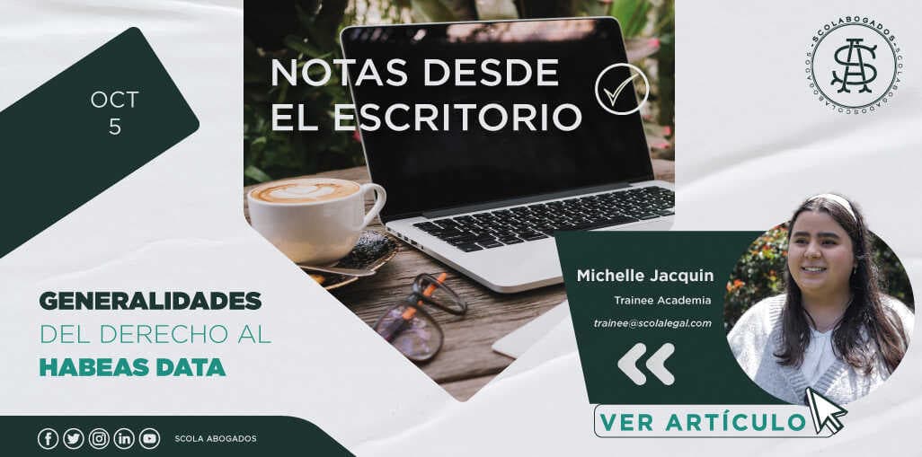 Generalidades del derecho al HABEAS DATA
