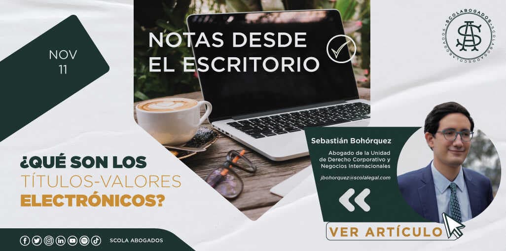 ¿QUÉ SON LOS TÍTULOS-VALORES ELECTRÓNICOS?