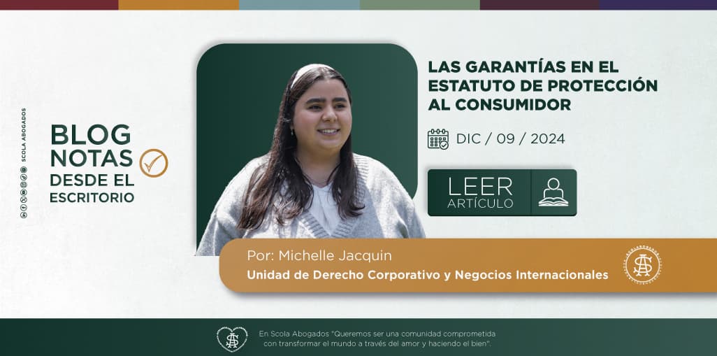 LAS GARANTÍAS EN EL ESTATUTO DE PROTECCIÓN AL CONSUMIDOR