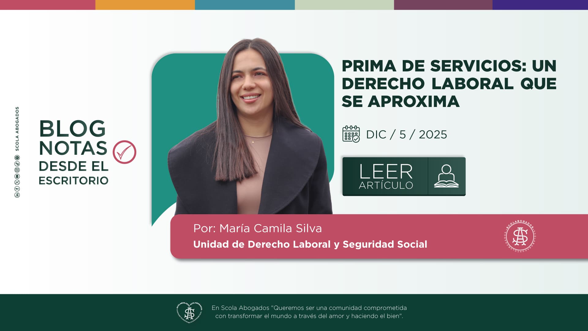 PRIMA DE SERVICIOS: UN DERECHO LABORAL QUE SE APROXIMA