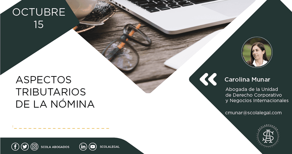 Aspectos tributarios de la nómina