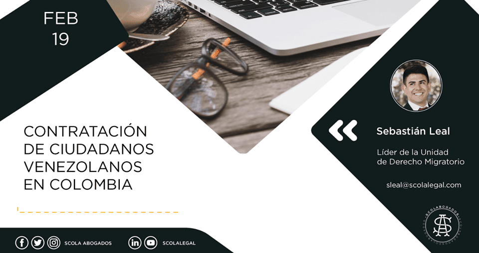 Contratación de ciudadanos Venezolanos en Colombia