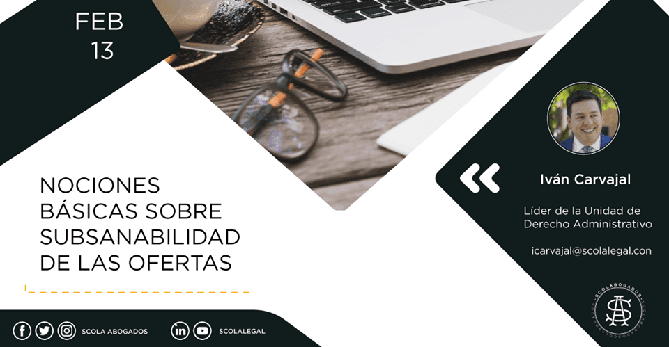 Nociones básicas sobre subsanabilidad de las ofertas