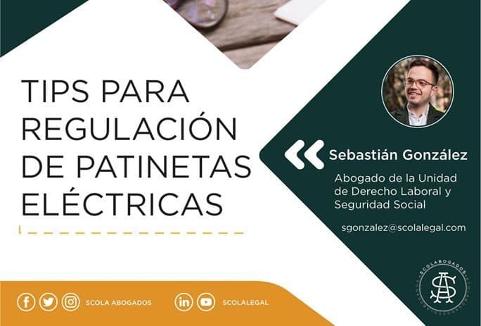 Tips para la regulación de patinetas eléctricas