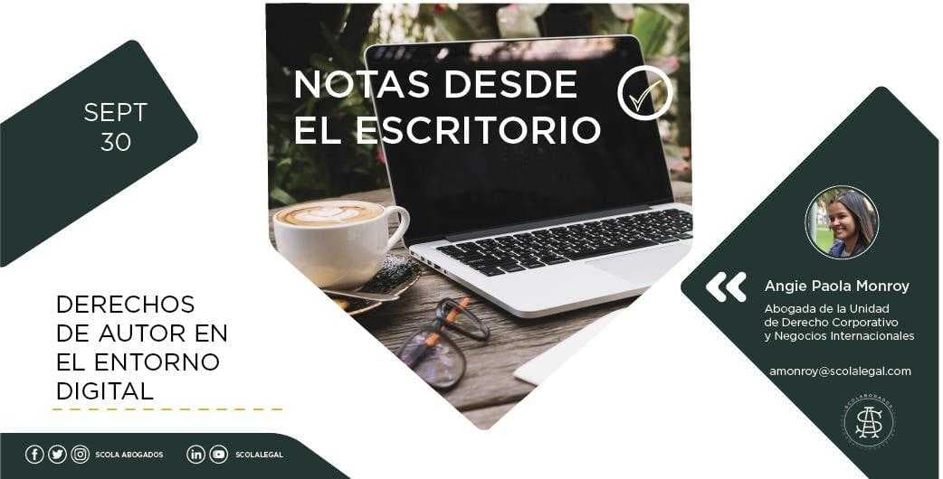 El derecho de autor en el entorno digital