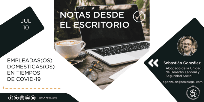 Empleadas(os) domesticas(os) en tiempos de COVID19