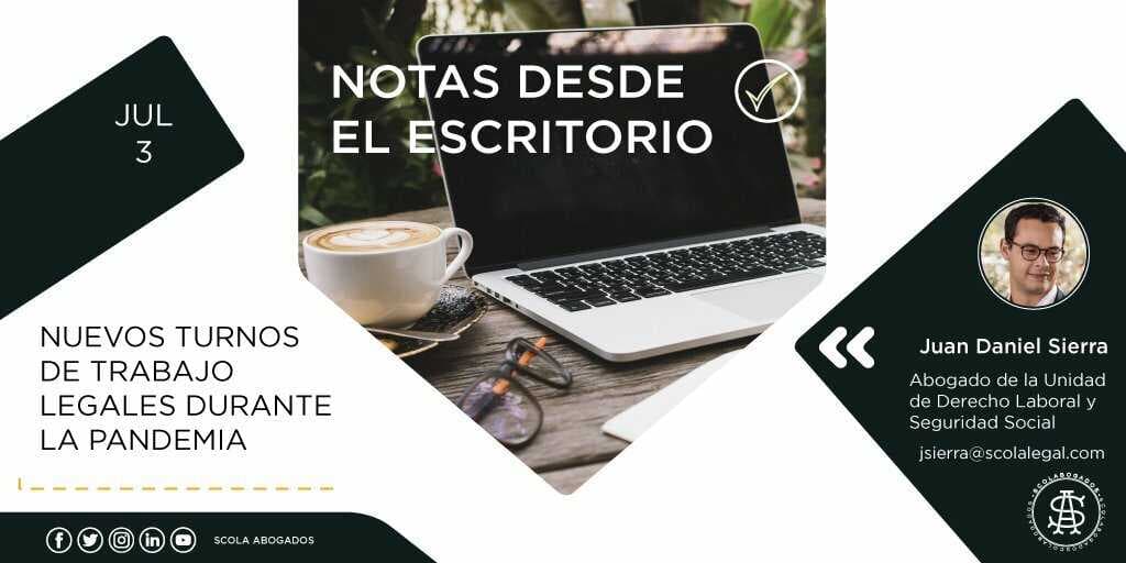 Nuevos turnos de trabajo legales durante la pandemia