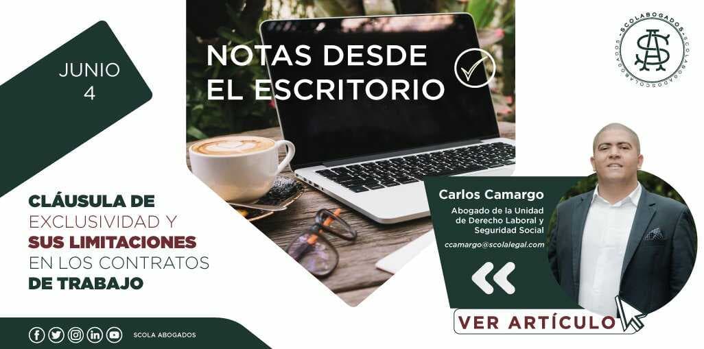 Cláusula de exclusividad y sus limitaciones en los contratos de trabajo