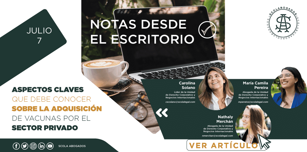 Aspectos claves que debe conocer sobre la adquisición de vacunas por el sector privado