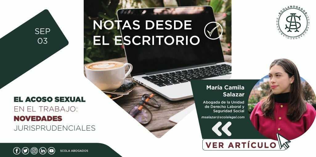 El acoso sexual en el trabajo: novedades jurisprudenciales
