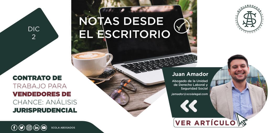Contrato de Trabajo para vendedores de chance: Análisis Jurisprudencial