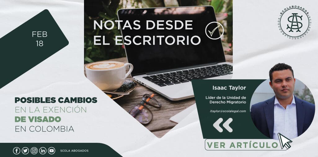 Posibles cambios en la exención de visado en Colombia