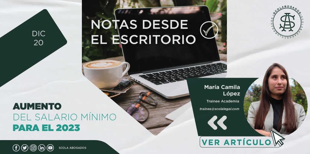 Extra: Aumento del salario mínimo para el 2023