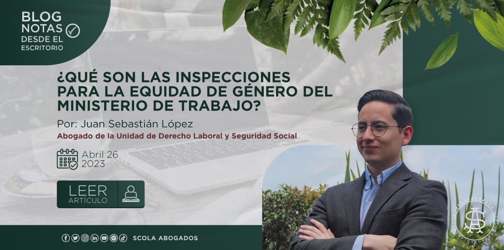 ¿Qué son las inspecciones para la equidad de género del ministerio de trabajo?