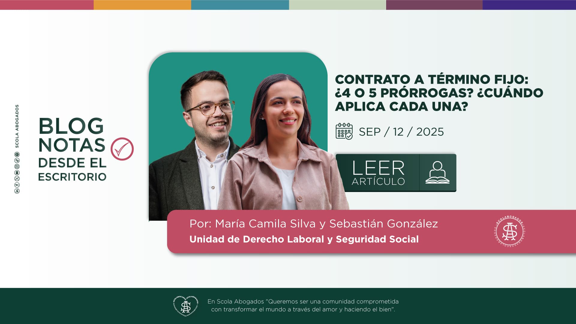 CONTRATO A TÉRMINO FIJO: ¿4 O 5 PRÓRROGAS? ¿CUÁNDO APLICA CADA UNA?