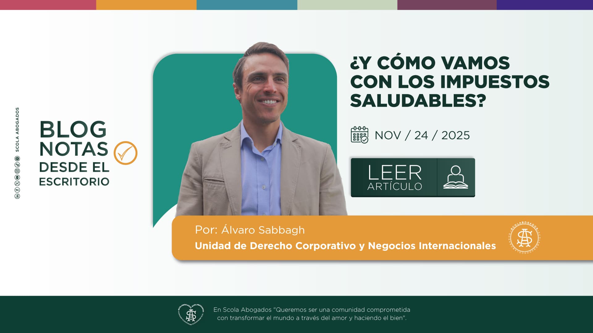 ¿Y CÓMO VAMOS CON LOS IMPUESTOS SALUDABLES?