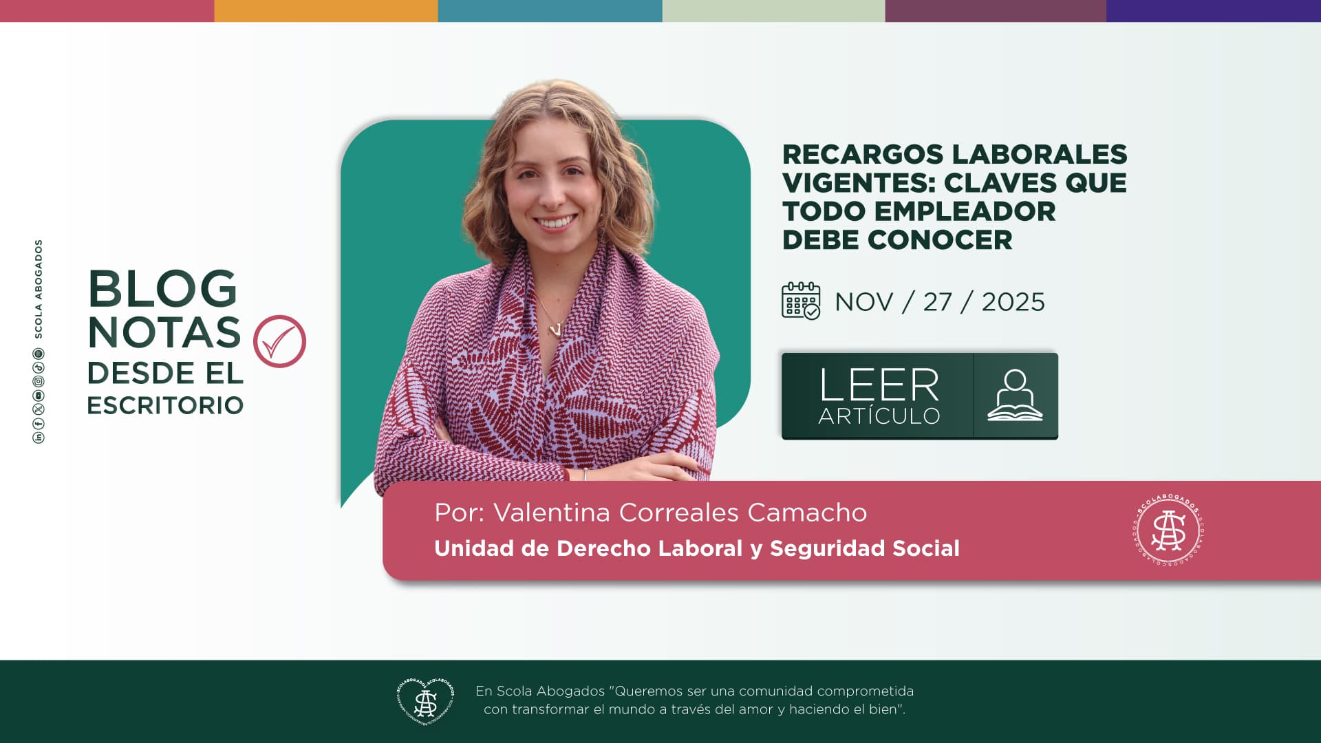 RECARGOS LABORALES VIGENTES: CLAVES QUE TODO EMPLEADOR DEBE CONOCER