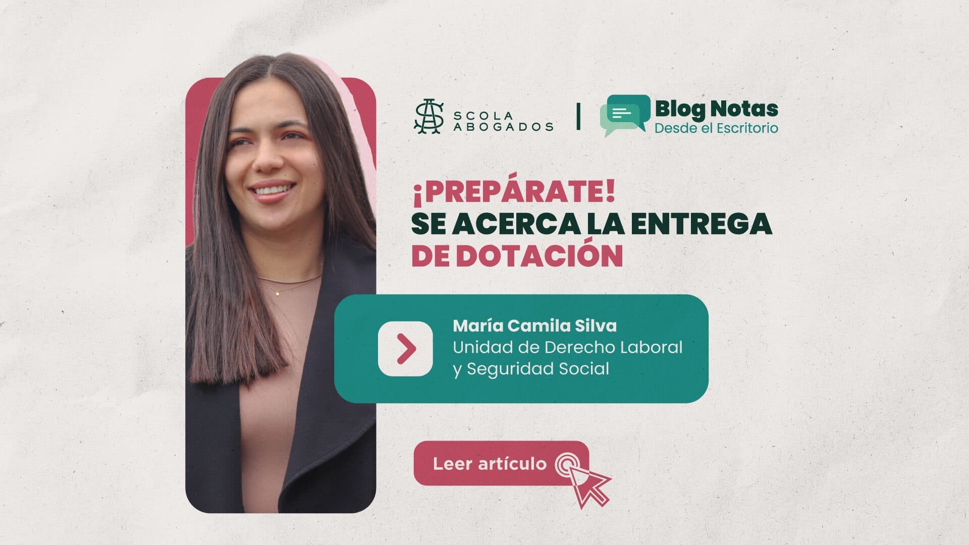 ¡Prepárate! Se acerca la entrega de dotación