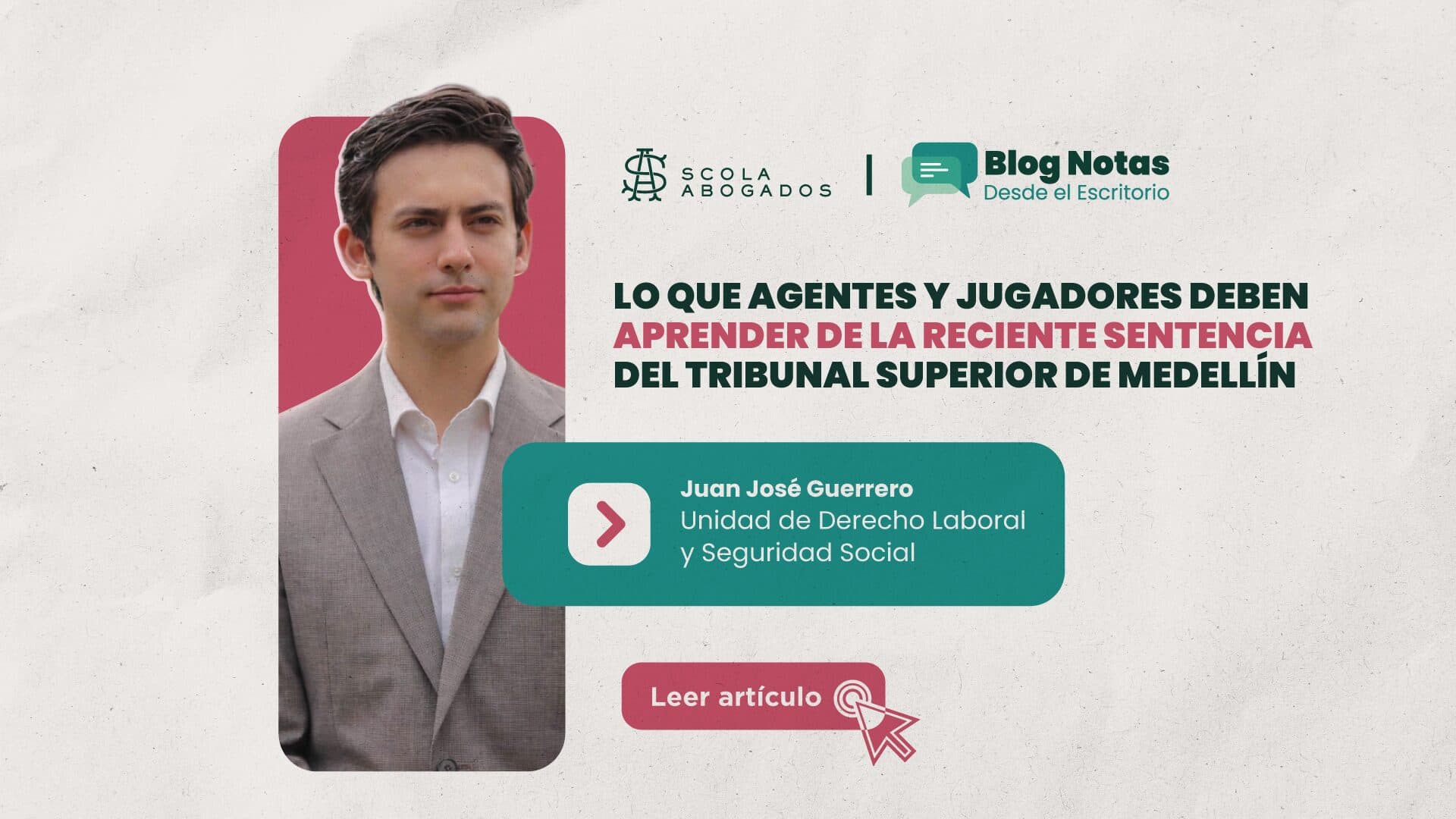 Lo que agentes y jugadores deben aprender de la reciente sentencia del Tribunal Superior de Medellín