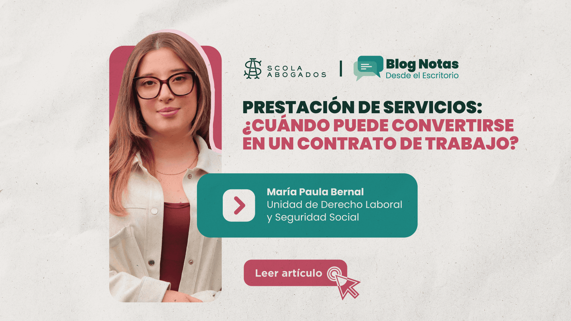 Prestación de servicios: ¿cuándo puede convertirse en un contrato de trabajo?