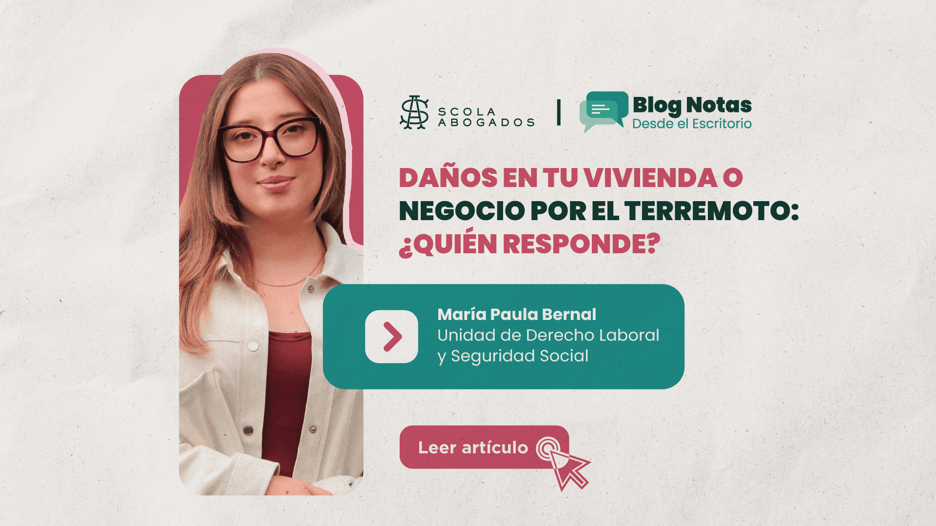 Daños en tu vivienda o negocio por el terremoto: ¿quién responde?