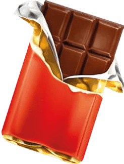 Imagen Barra de chocolate destapada