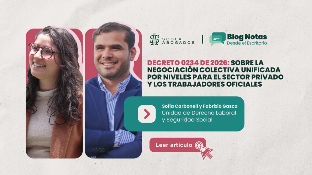 Decreto 0234 de 2026: Sobre la negociación colectiva unificada por niveles para el sector privado y los trabajadores oficiales